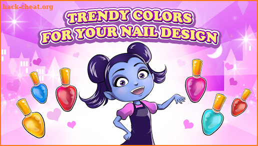 ⭐Nail design with Vampirina 2 screenshot