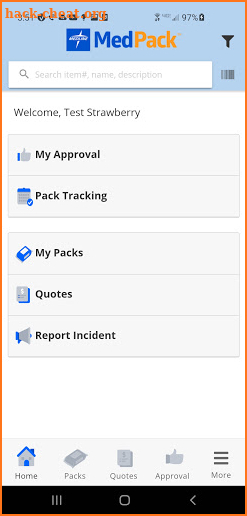 Medline MedPack screenshot