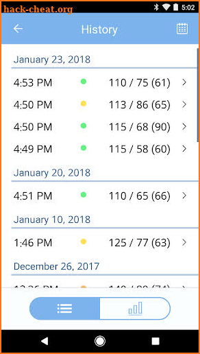 MedM Blood Pressure screenshot