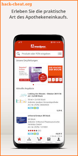 medpex Apotheke – Medizin Online Shop screenshot