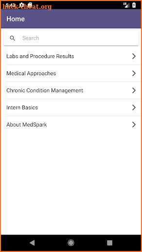 MedSpark screenshot