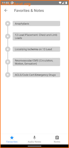 MedSurg Notes: Nurse Pkt Guide screenshot