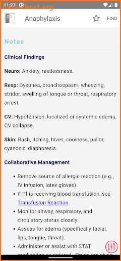 MedSurg Notes: Nurse Pkt Guide screenshot