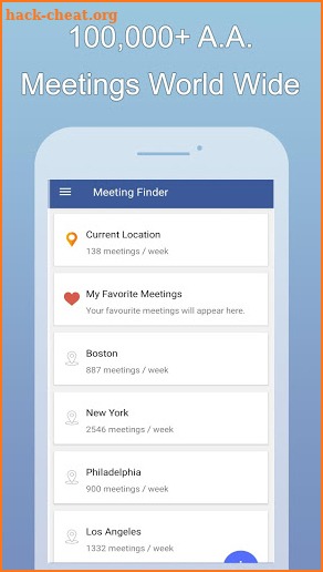 Meeting Finder screenshot