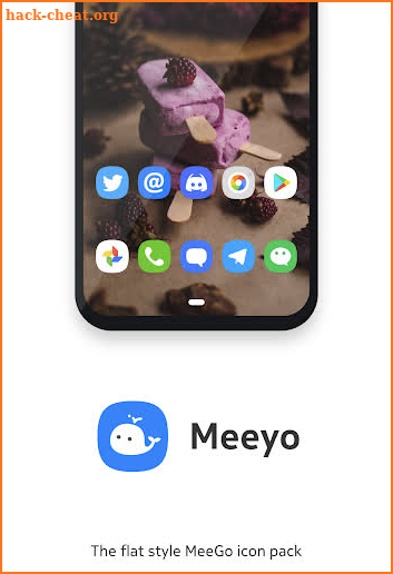 Meeyo icon pack - Flat Style MeeGo Squircle Icons screenshot