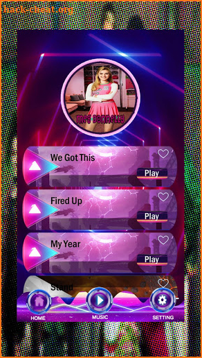 Meg Donnelly & Milo Manheim Piano Tiles screenshot