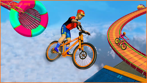 MEGA BMX  Cycle Game 2021-Offline Racing New Games screenshot