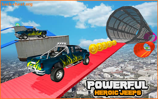 Mega Car Ramp Impossible Stunt Game screenshot