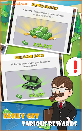 Mega Factory - idle game, money click, tap tycoon screenshot