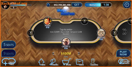 MEGA HOLDEM screenshot