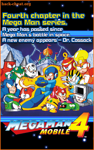 MEGA MAN 4 MOBILE screenshot