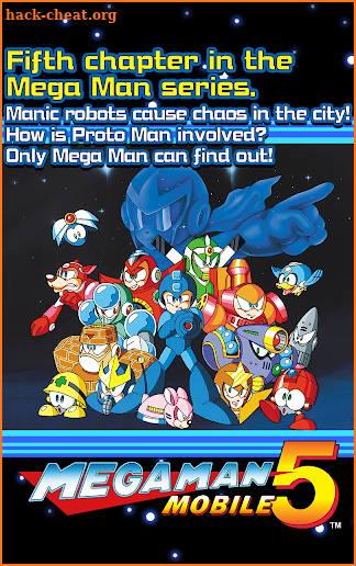 MEGA MAN 5 MOBILE screenshot