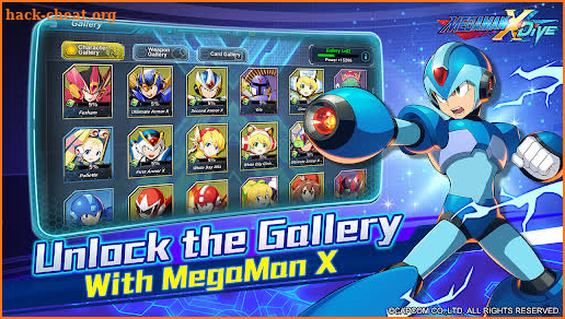 MEGA MAN X DiVE - MOBILE screenshot