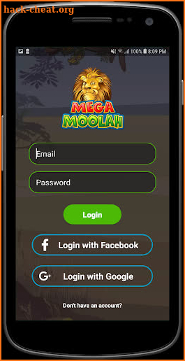 Mega Moolah screenshot