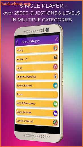 Mega Quiz Battle of knowledge - free Trivia:2019 screenshot