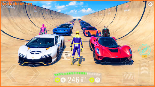 Mega Ramp Car - Jumping Test screenshot