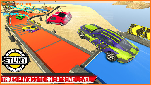 Mega Ramp Car Races 3D – Stunt Car Racing Games screenshot