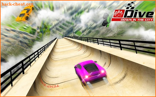 Mega Ramp Car Racing Stunts Ramp Construction screenshot