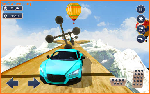 Mega Ramp Car Simulator – Impossible 3D Car Stunts screenshot