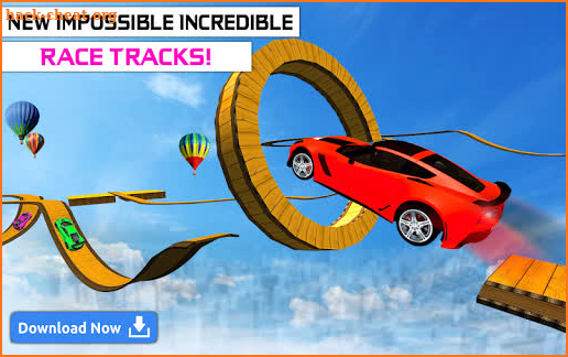 Mega Ramp Car Stunt Game – Impossible Car Stunts screenshot