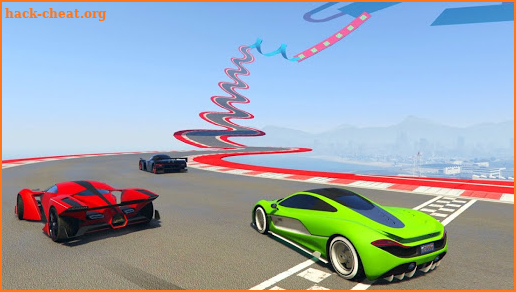 Mega Ramp Car Stunt Racing: New Offline Game 2021 screenshot