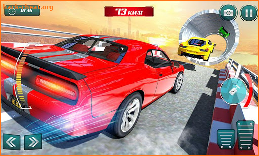 Mega Ramp Car Stunts Driver: Impossible Tracks 3D screenshot