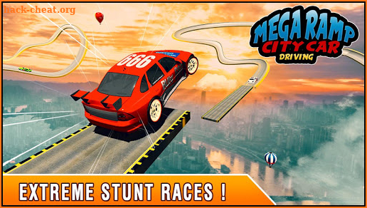 Mega Ramp City Car Driving: GT Racing Crazy Stunts screenshot