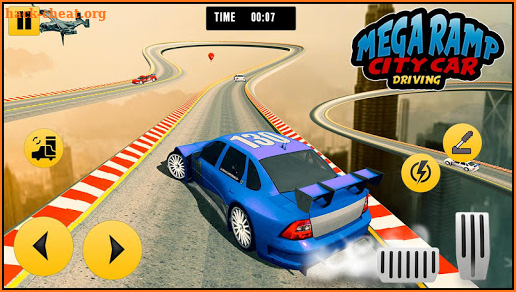 Mega Ramp City Car Driving: GT Racing Crazy Stunts screenshot