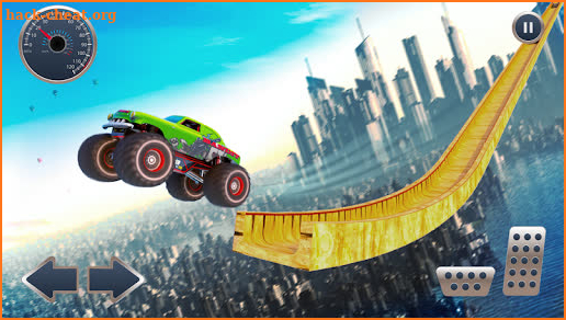 Mega Ramp Monster Truck Racing screenshot