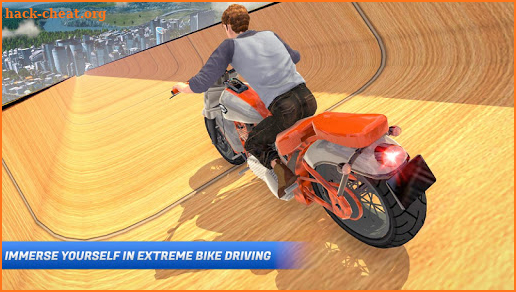 Mega Ramp Motorbike Impossible Stunts screenshot