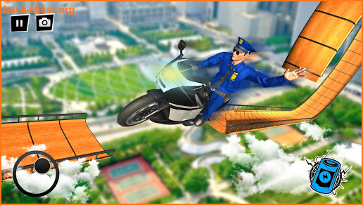 Mega Ramp Police Moto Bike Stunt Master screenshot