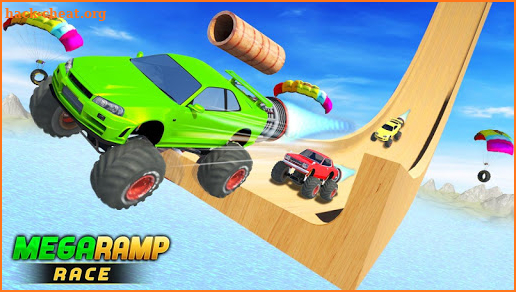 Mega Ramp Race - Car Driving Stunts Fun Games screenshot