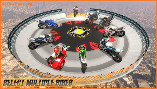 Mega Ramp Stunt Bike Simulator screenshot