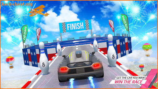 Mega Ramp Stunts Car Games: New Car Stunts Games screenshot