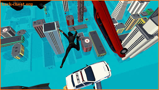 Mega Ramp Super Hero Crazy Fall screenshot