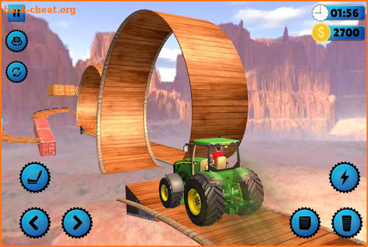 Mega Ramp Tractor Racing: Extreme Stunts screenshot