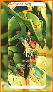 mega rayquaza wallpaper screenshot