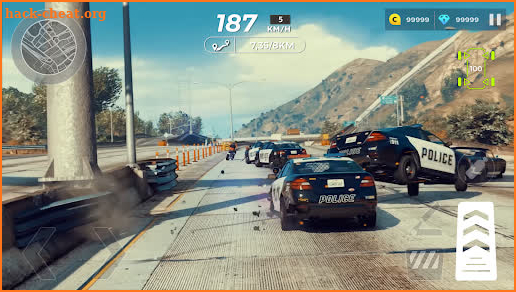 Mega Speed Car Driving Traffic screenshot