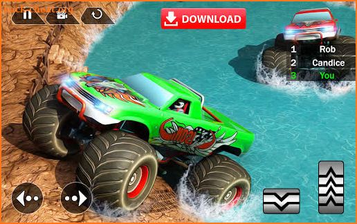 Mega Truck Race - Monster Truck Racing Game screenshot