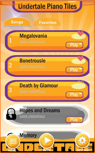 Megalovania Piano Tiles - Undertale 💀 screenshot