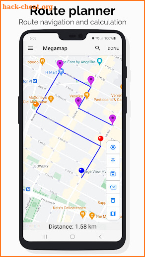 Megamap - Create pins & maps screenshot