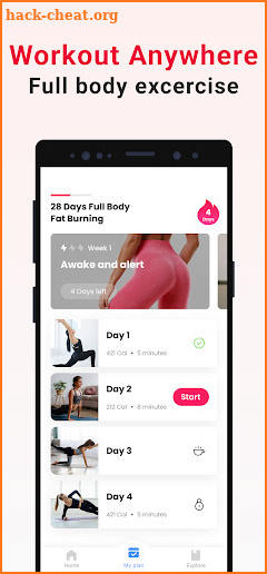 Mejor - Lazy Workout screenshot