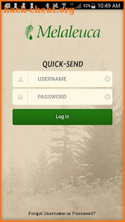 Melaleuca Quick Send screenshot