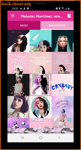 melanie martinez songs and wallpapers screenshot