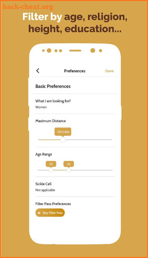 Melanin Matchmaker - Free Black Dating App screenshot