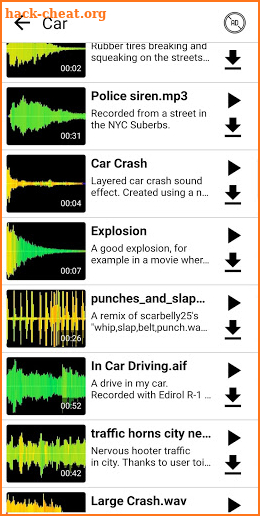 MELO - Free Sound & Music Effects. Download as mp3 screenshot