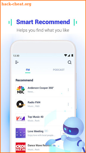 Melody Radio - Live radio, Music & Free FM screenshot