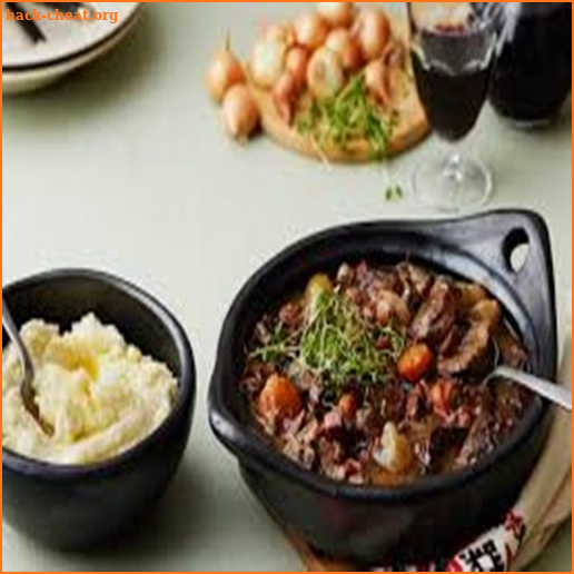 Memasak Boeuf Bourguignon with cauliflower mash screenshot