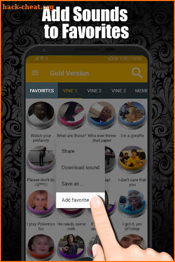 Meme and Vine Soundboard GOLD VERSION screenshot
