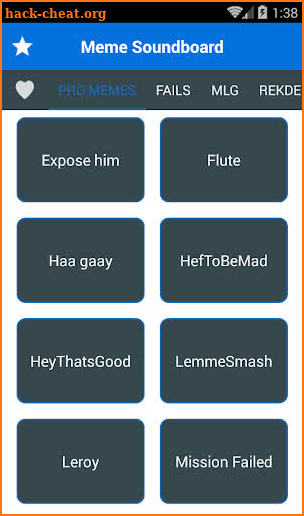 Meme Soundboard - MLG Dank screenshot